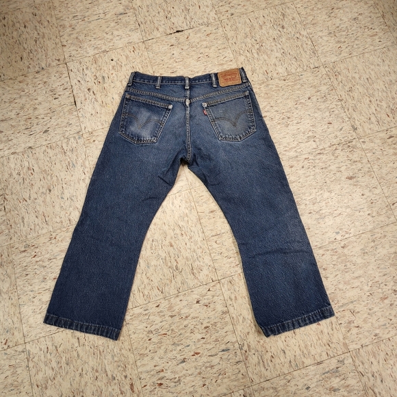 Levi's 517 Men's Bootcut Denim Jeans Size 34x25 - Picture 7 of 9